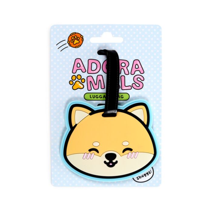 Etichetă pentru Bagaj PVC - Shiba Inu