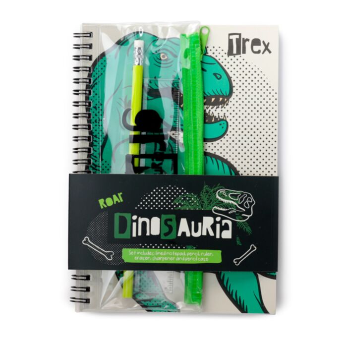 Set pentru Școală (6 Bucăți) - Dinosauri