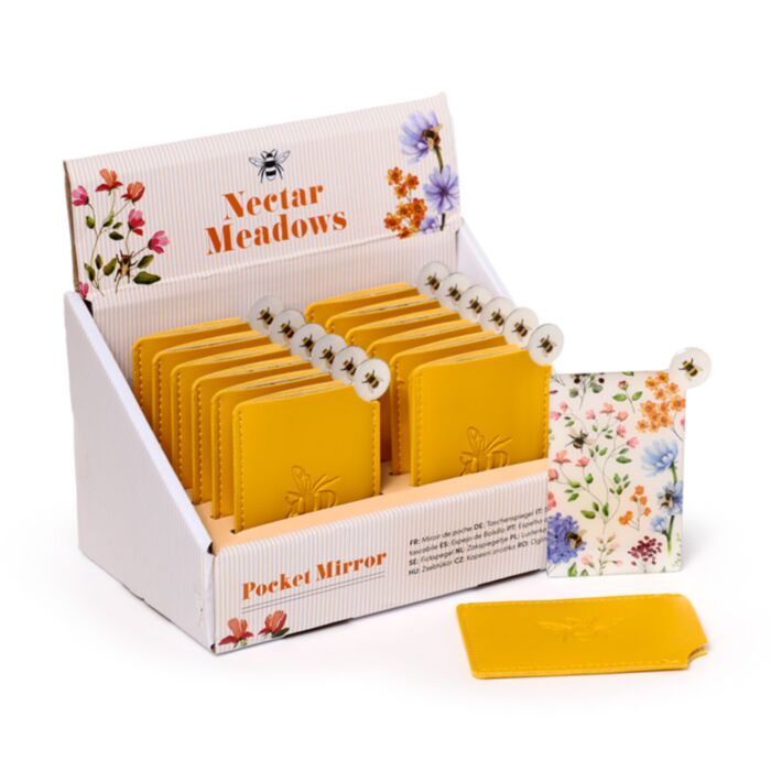 Oglindă de Poșetă - Albină - Nectar Meadows