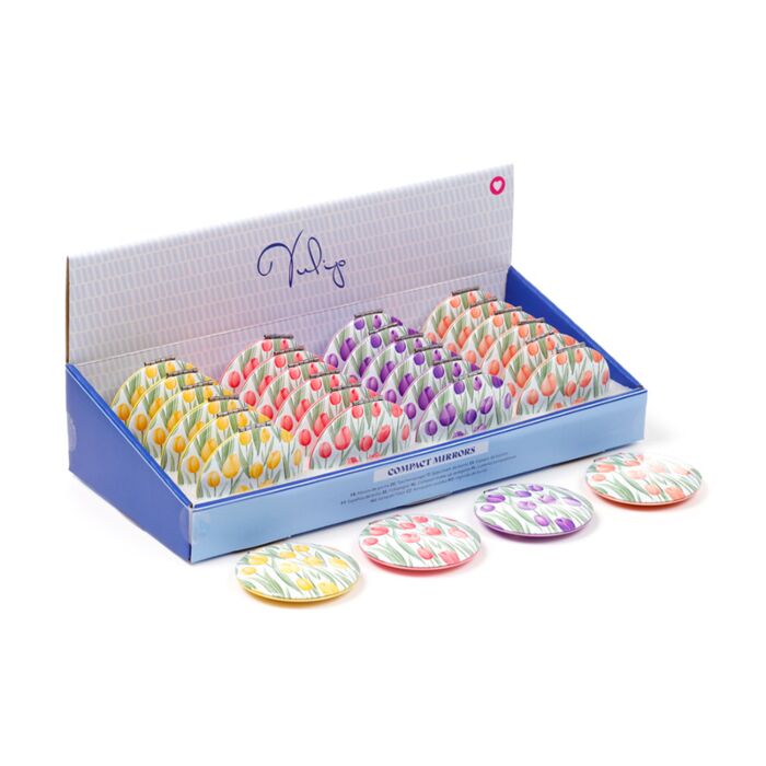 Oglindă de Poșetă - Lalele - Tulips