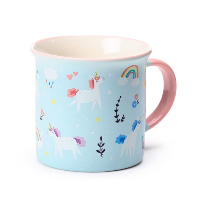 Cană cu Margine Rotunjită - Unicorn
