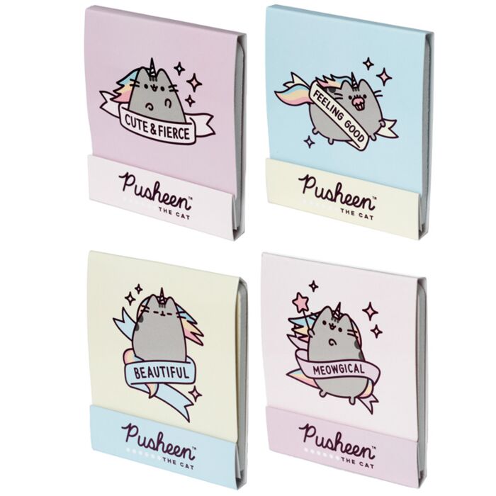 Set Pile de Unghii de Unică Folosință - Pisica Pusheen - Unicorn