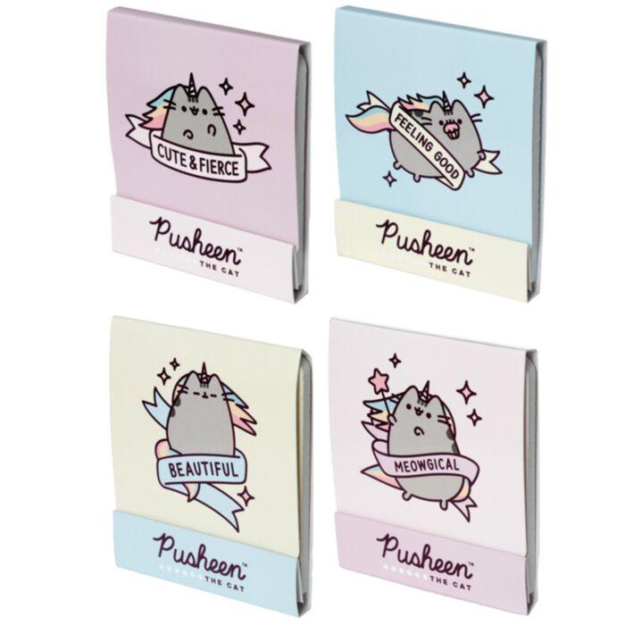 Set Pile de Unghii de Unică Folosință - Pisica Pusheen - Unicorn