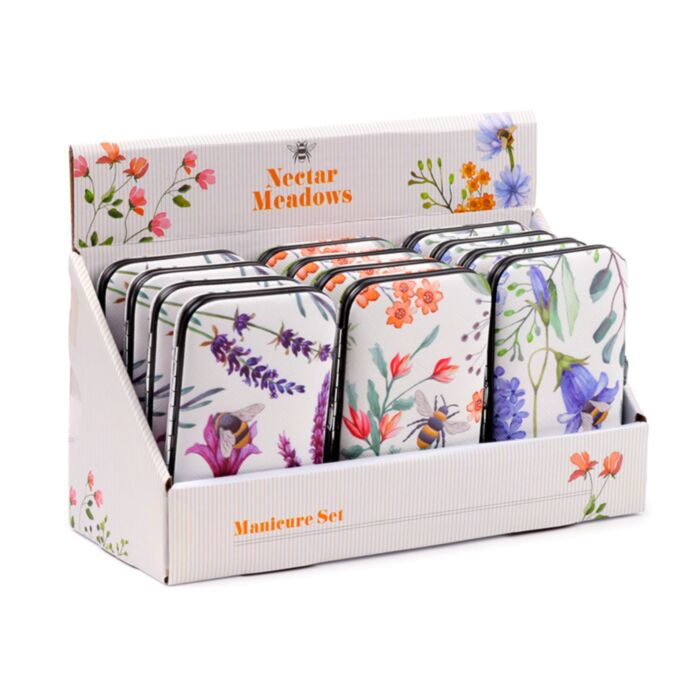 Trusă cu Set de Manichiură - Albine - Nectar Meadows