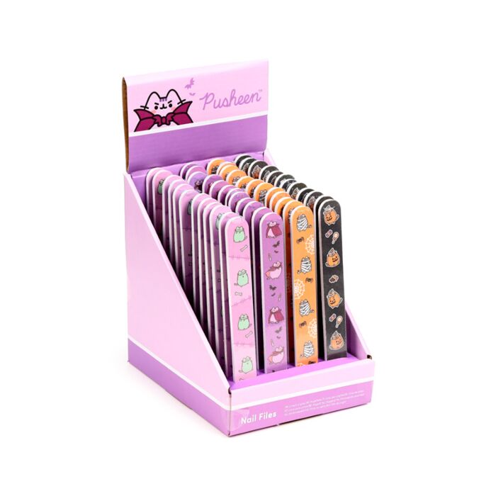 Pilă de Unghii - Pisica Pusheen - Halloween