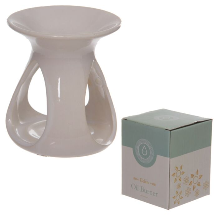 Arzător pentru Uleiuri și Ceară în Ceramică - Formă de Picătură - Eden