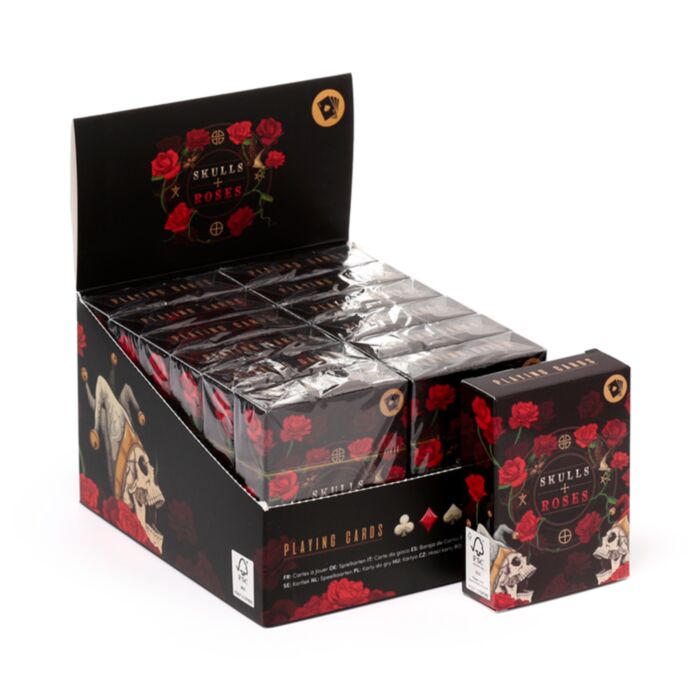 Cărți de Joc - Cranii și Trandafiri - Skulls & Roses