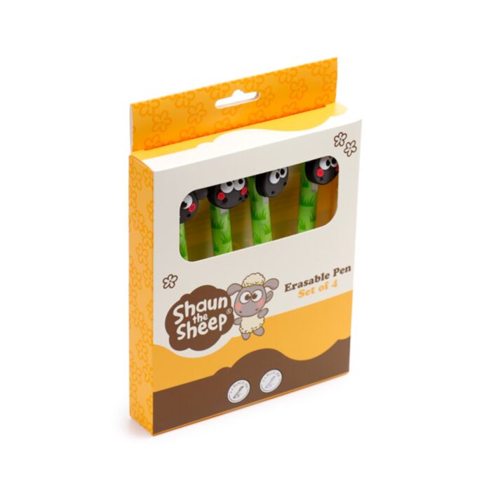 Set 4 Pixuri care se Șterg - Decorație Shaun the Sheep