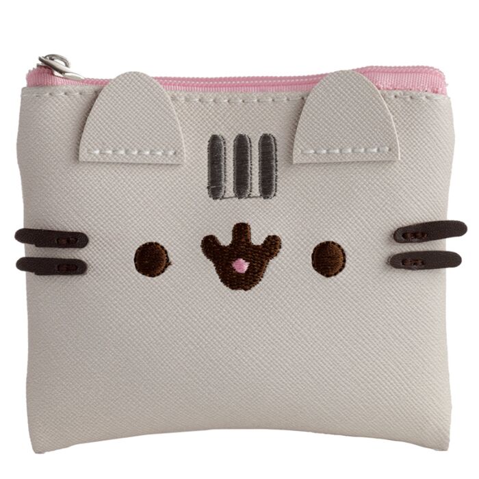 Portofel din PVC cu Fermoar - Pisica Pusheen