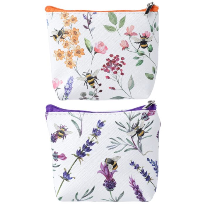 Portofel din PVC cu Fermoar - Nectar Meadows