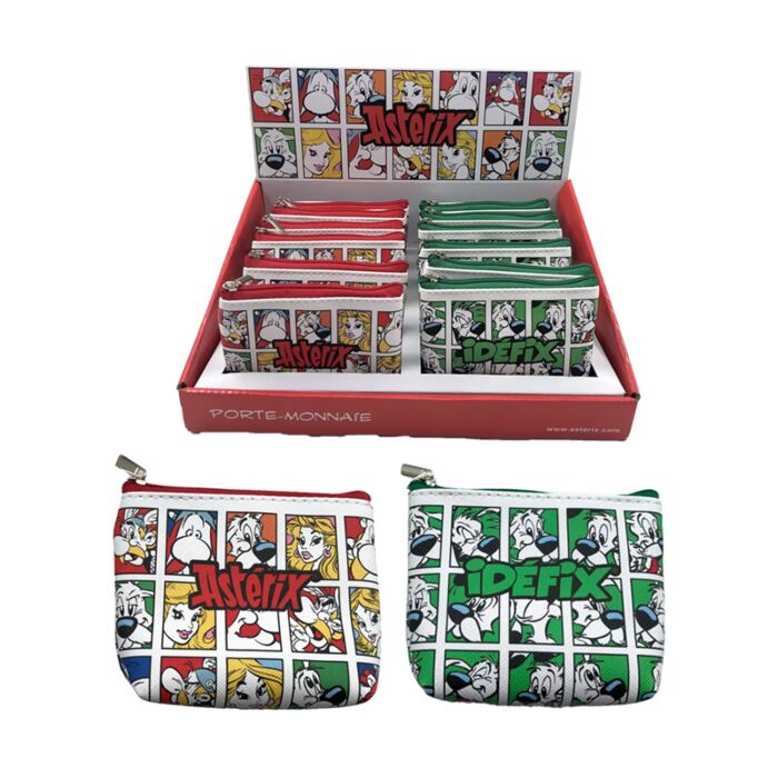 Portofel din PVC cu Fermoar - Benzi Desenate Asterix