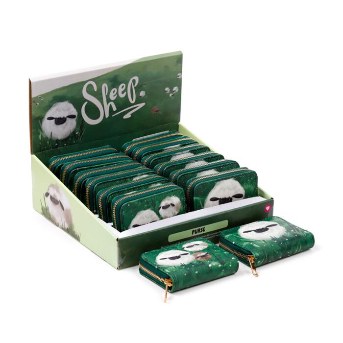 Portofel mic cu Fermoar - Oițe