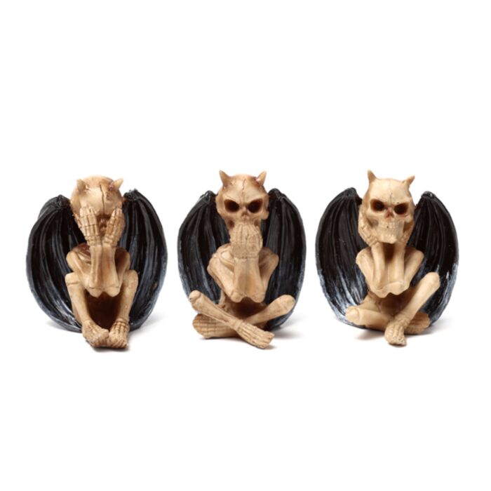 Set 3 Mini Demoni - Gură, Ochi, Urechi