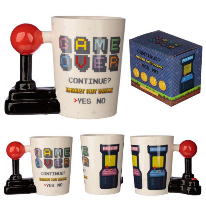 Cană cu Toartă în Formă de Joystick - Arcade