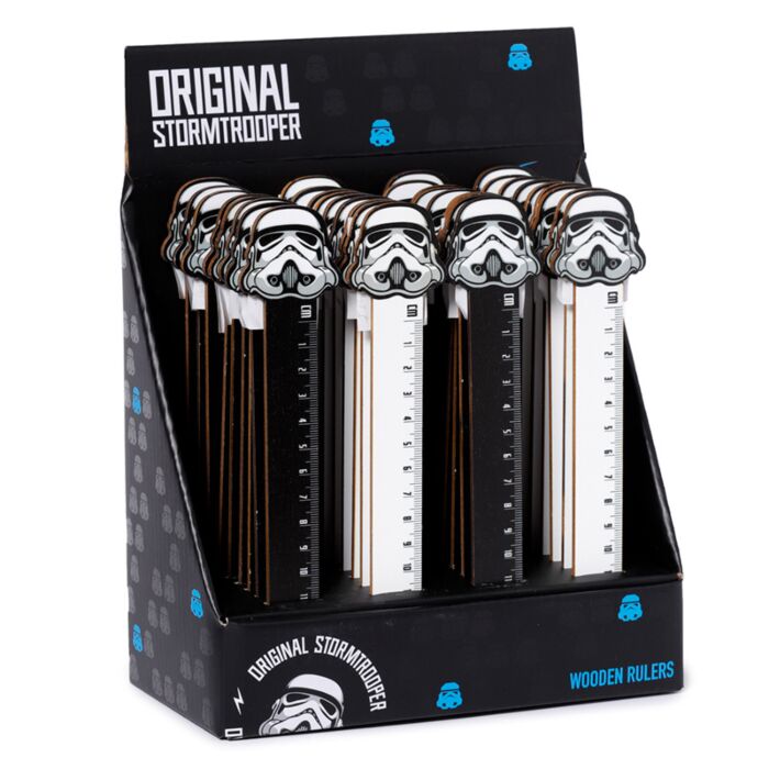 Riglă din Lemn 15cm - Originalul Stormtrooper