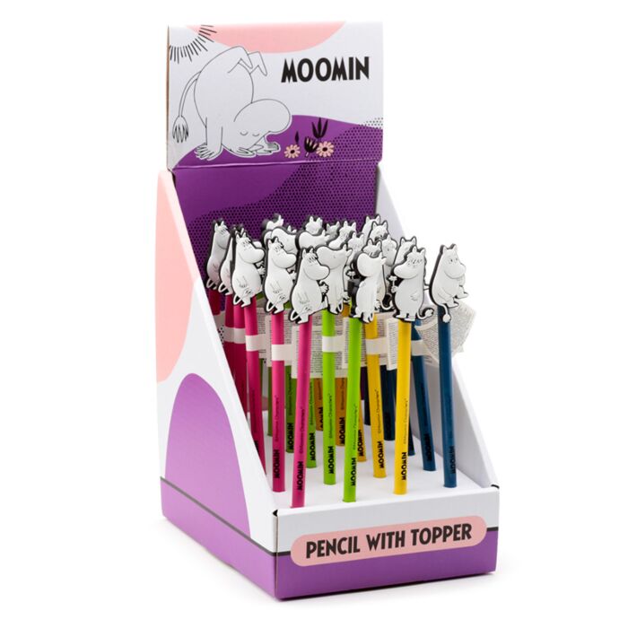 Creion cu Topper din PVC - Moomin
