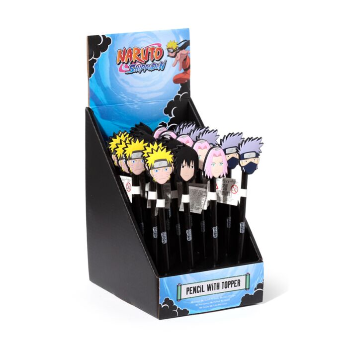 Creion cu Topper din PVC - Naruto