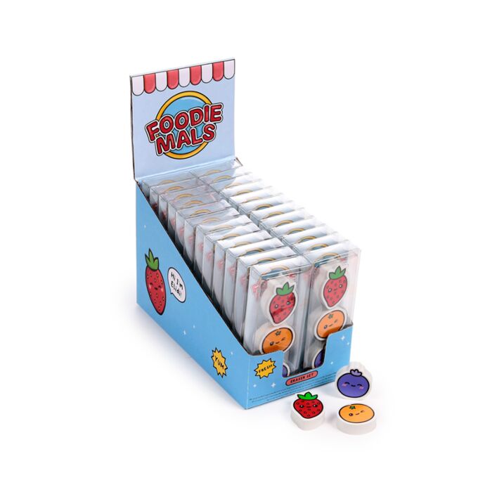 Set cu 3 Radiere - Fructe - Foodiemals