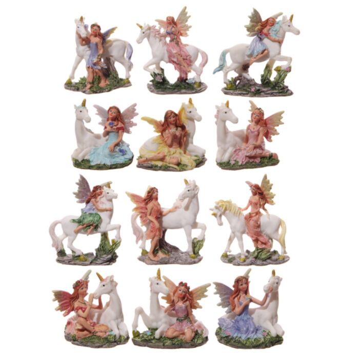 Zână pe Unicorn - Statuete pentru Expozitor