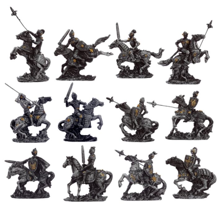 Statuete - Cavaleri Medievali