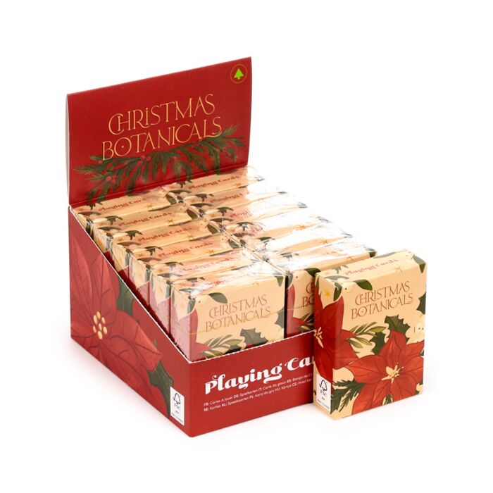 Cărți de Joc - Floral del Crăciun