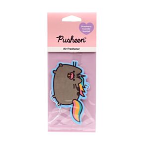 Odorizant de Mașină - Pisica Pusheen - Prăjitură cu Căpșuni
