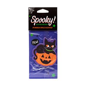 Odorizant de Mașină - Pisică Neagră cu Dovleac - Spooky - Dovleac dulce