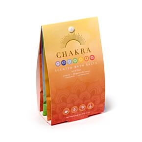 Set de 4 plicuri cu Săruri de Baie - Chakra
