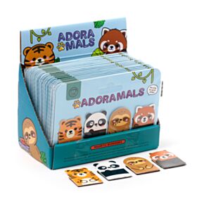 Set cu 4 Semne de Carte Magnetice - Animale Sălbatice - Adoramals