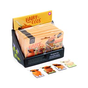 Set cu 4 Semne de Carte Magnetice - Văcuțe de munte - Hairy Coos
