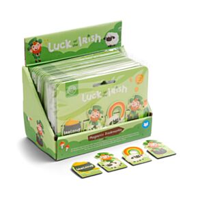 Set cu 4 Semne de Carte Magnetice - Spiriduș Irlandez