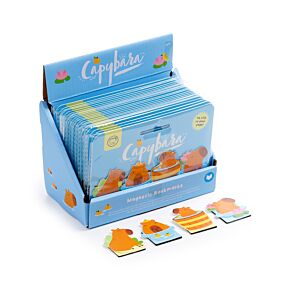 Set cu 4 Semne de Carte Magnetice - Capibara