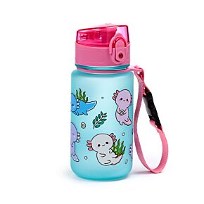 Sticlă Rezistentă la Spargere pentru Copii 350ml - Axolotl - Adoramals Sticlă Rezistentă la Spargere pentru Copii 350ml - Axolotl - Adoramals