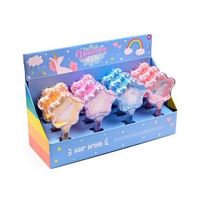 Perie de Păr cu Sclipici în Formă de Stea - Magia Unicornului Perie de Păr cu Sclipici în Formă de Stea - Magia Unicornului