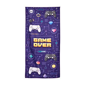 Prosop de plajă în Microfibră - Game Over
