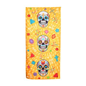 Prosop de plajă în Microfibră - Dia de los Muertos