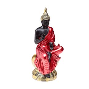 Buddha Tailandez - Roșu, Auriu și Negru - Înțelepciune