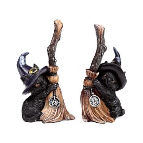 Pisici Negre Vrăjitoare - Mătură