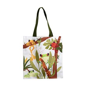 Geantă Tote - Broaște Tropicale