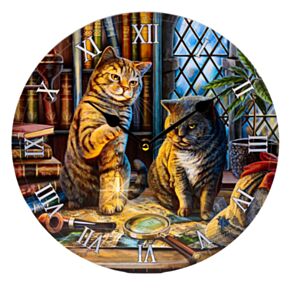 Ceas de Perete - Purrlock Holmes - Lisa Parker