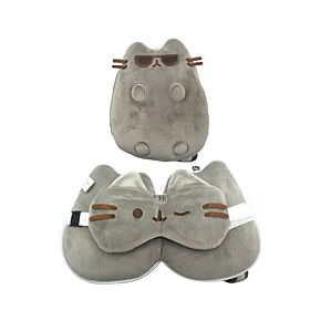 Pernă cu Mască de Ochi Relaxeazzz - Pisica Pusheen cu Ochelari de Soare Pernă cu Mască de Ochi Relaxeazzz - Pisica Pusheen cu Ochelari de Soare