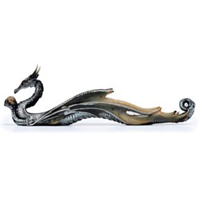 Arzător de bețișoare de tămâie - Dragon Argintiu
