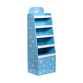Suport de Expunere în Carton pentru Produsele Unicorn Magic - 4 Rafturi