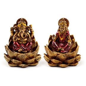 Set 2 Decorații în Rășină - Ganesh și Lakmi