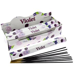 37104 Bețișoare de Tămâie Stamford Premium - Violete