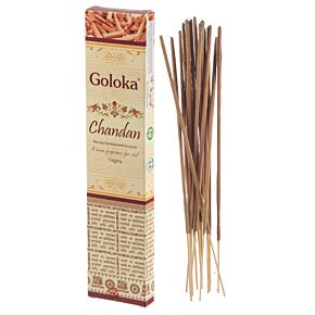Bețișoare de Tămâie Goloka - Lemn de Santal (Sandalwood) Bețișoare de Tămâie Goloka - Lemn de Santal (Sandalwood)