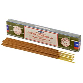 01356 Bețișoare de Tămâie Satya Nag Champa - Citronelă (Lămâie)