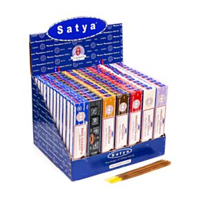 Bețișoare de Tămâie Satya - Nag Champa - Carton Mixt