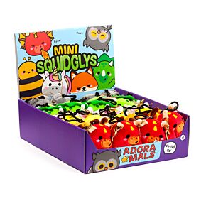 Breloc Squidglys din Pluș - Animale Drăguțe - Adoramals Breloc Squidglys din Pluș - Animale Drăguțe - Adoramals