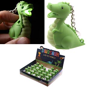 Breloc cu Led și Sunet - Dinosaur RAWR Breloc cu Led și Sunet - Dinosaur RAWR